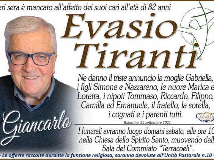 Tiranti “Giancarlo” Evasio