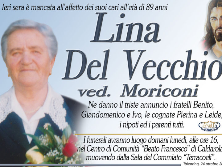 Del Vecchio Lina Moriconi