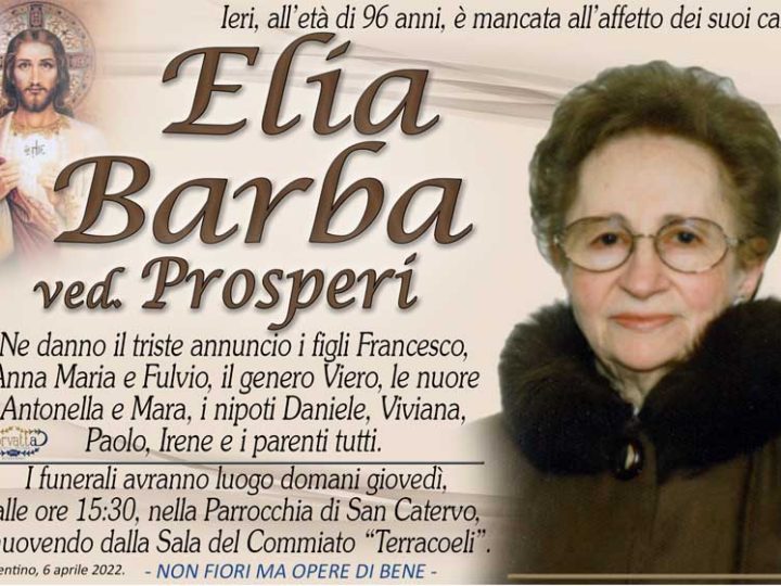 Barba Elia Prosperi