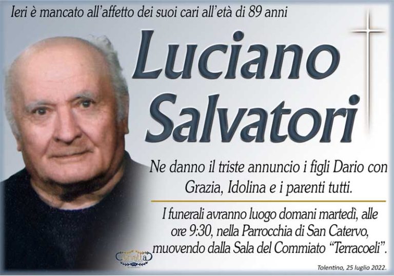 Salvatori Luciano | AGENZIA FUNEBRE, POMPE FUNEBRI, IMPRESA FUNEBRE ...