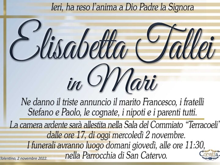 Tallei Elisabetta Mari