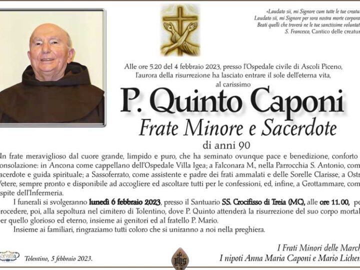 Caponi p. Quinto