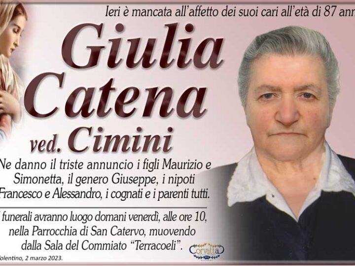 Catena Giulia Cimini