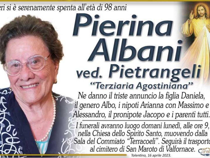 Albani Pierina Pietrangeli