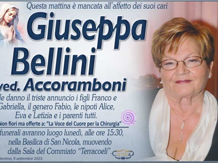 Bellini Giuseppa Accoramboni