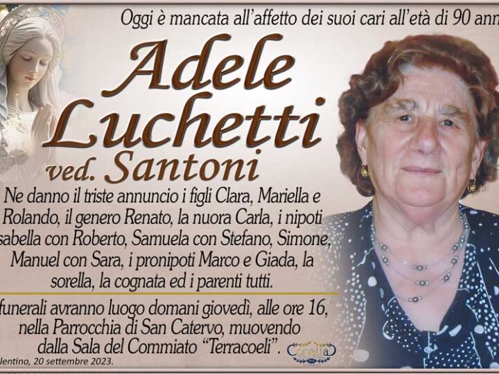 Luchetti Adele Santoni