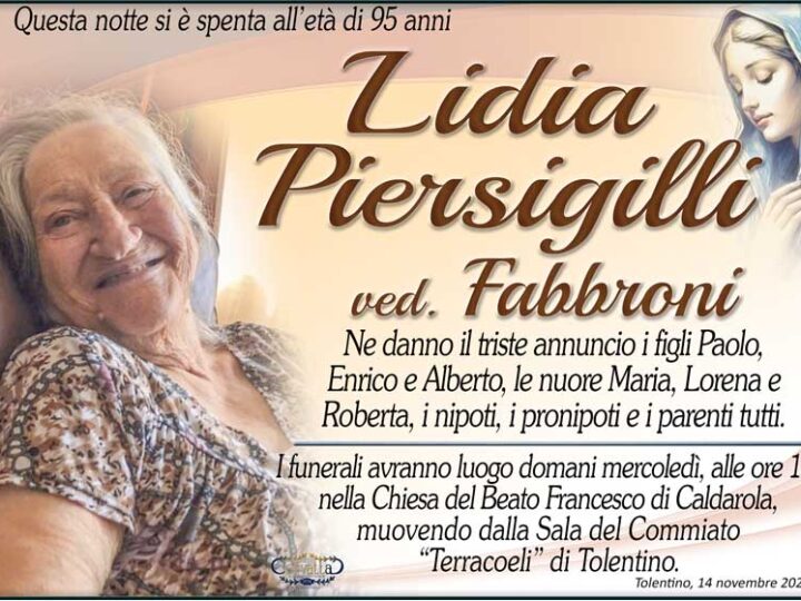 Piersigilli Lidia Fabbroni