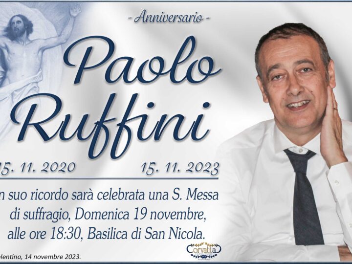 Anniversario: Paolo Ruffini