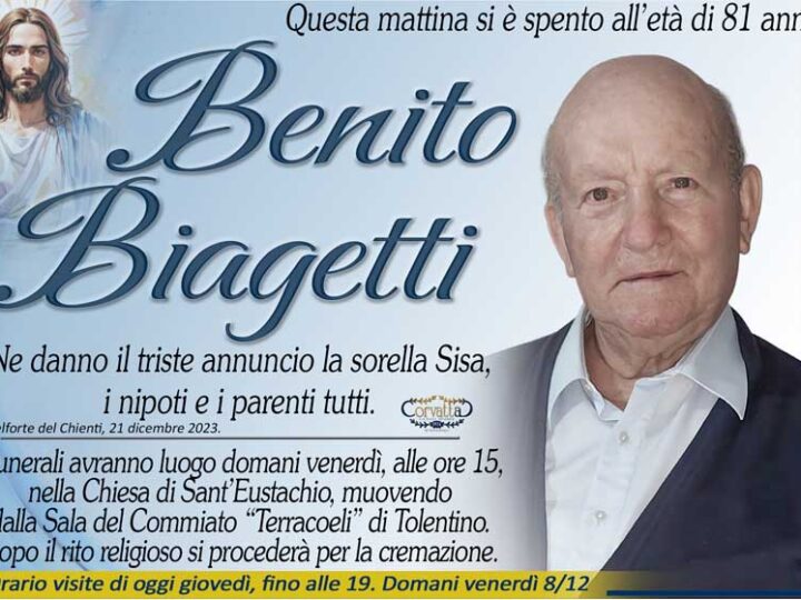 Biagetti Benito