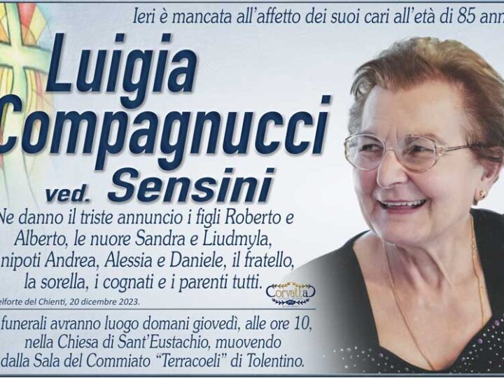 Compagnucci Luigia Sensini