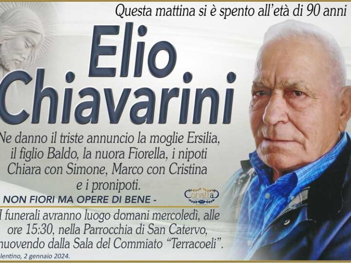 Chiavarini Elio