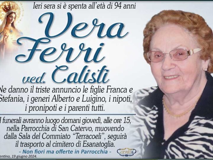 Ferri Vera Calisti