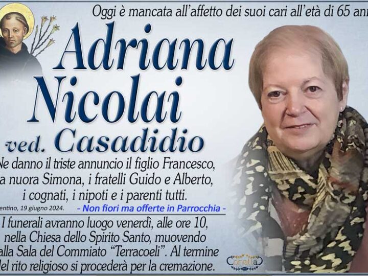 Nicolai Adriana Casadidio