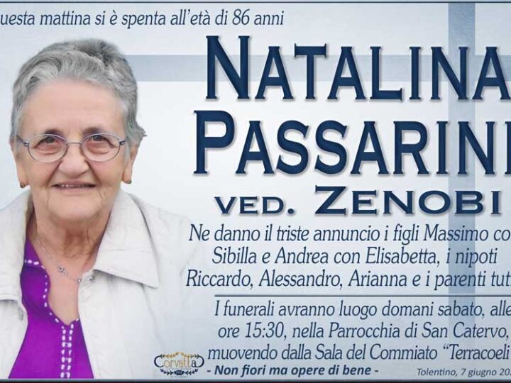 Passarini Natalina Zenobi