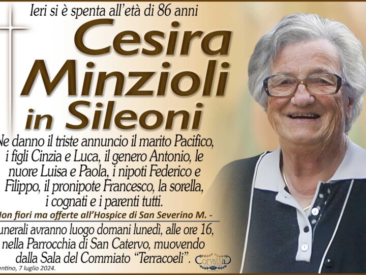 Minzioli Cesira Sileoni