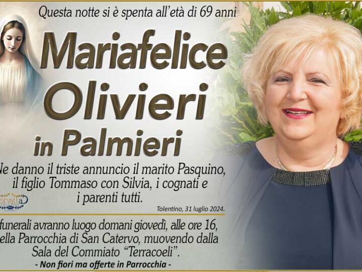 Olivieri Mariafelice Palmieri