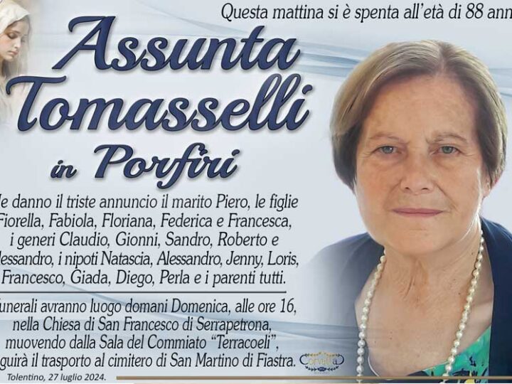 Tomasselli Assunta Porfiri