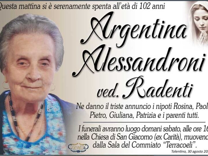 Argentina Alessandroni Radenti