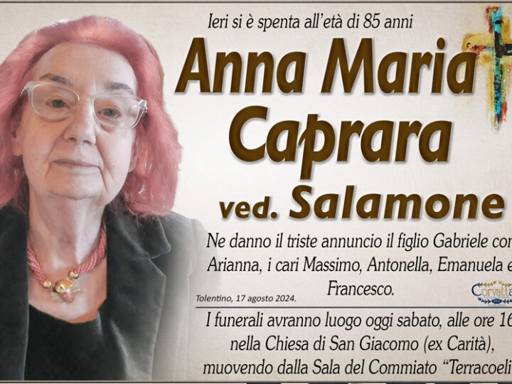 Caprara Anna Maria Salamone