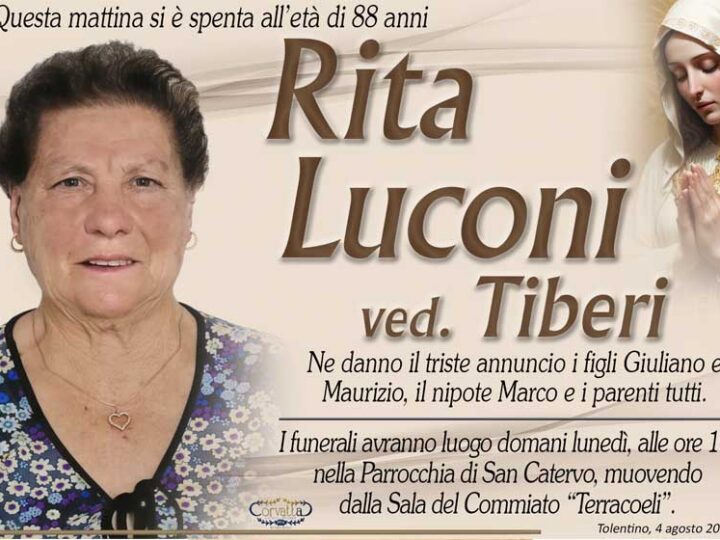 Luconi Rita Tiberi