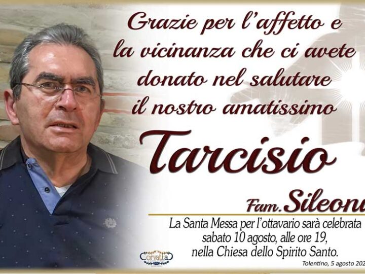 Ringraziamento: Tarcisio Sileoni