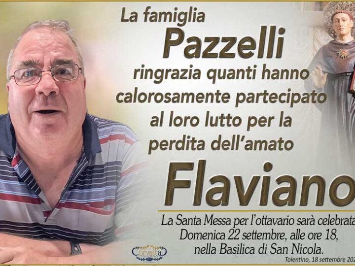 Ringraziamento: Flaviano Pazzelli