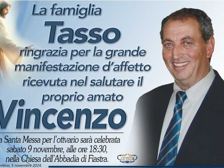 Ringraziamento: Vincenzo Tasso